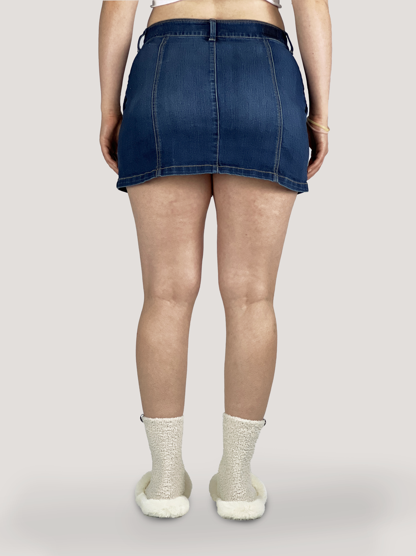 TENNIS SKIRT DENIM