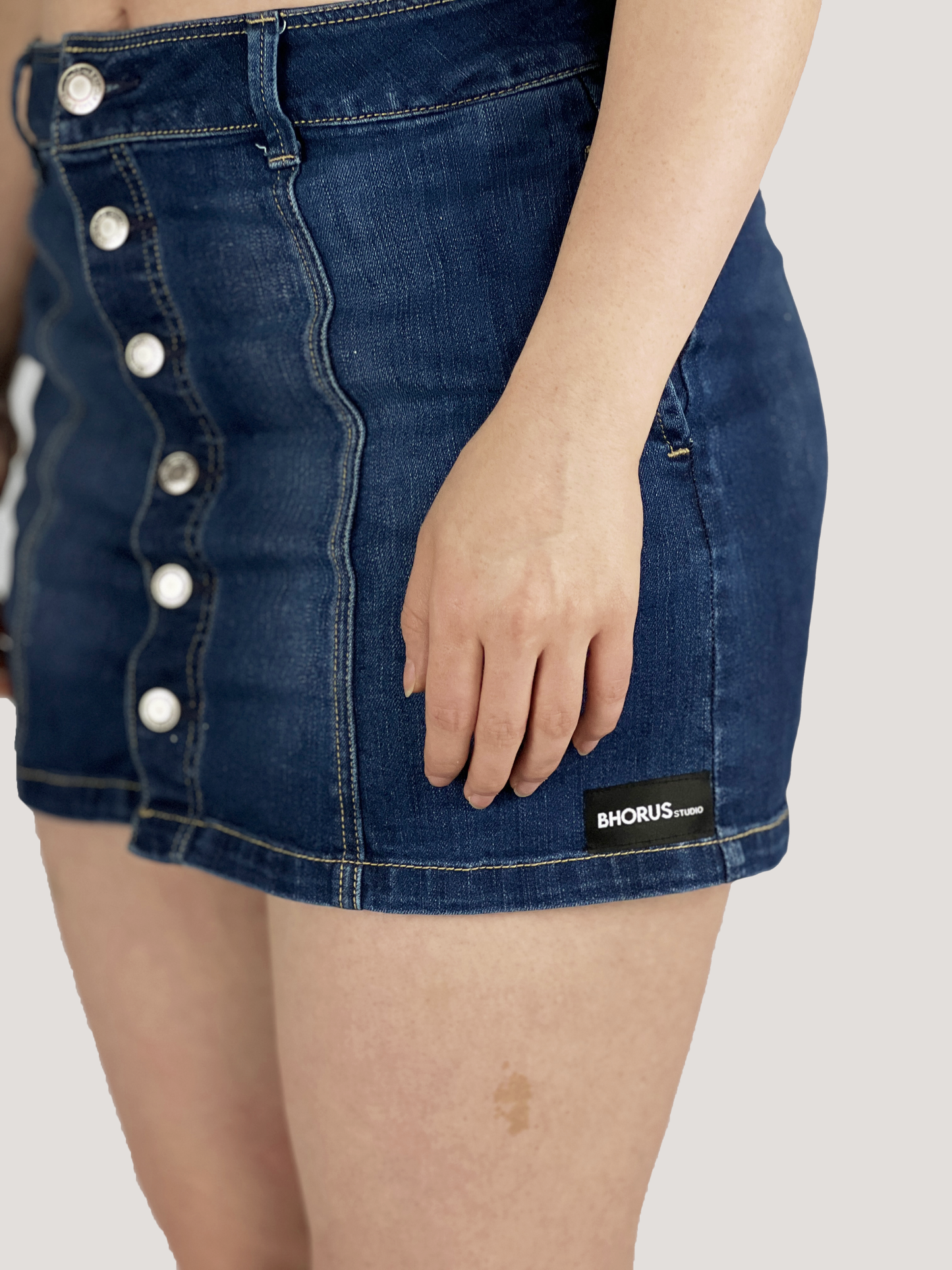 TENNIS SKIRT DENIM