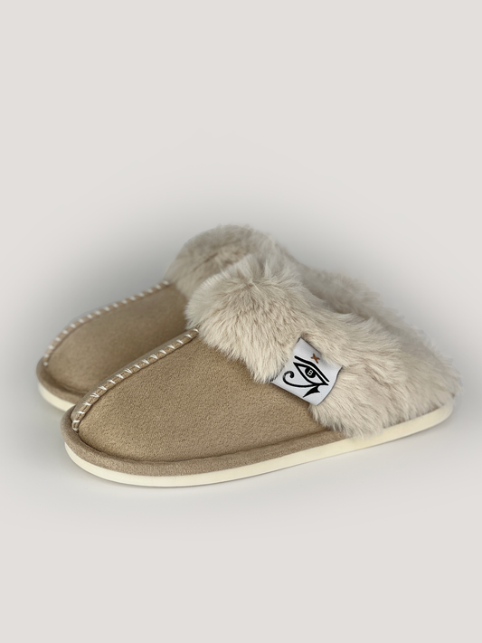 FUR ESKIMO SLIPPER