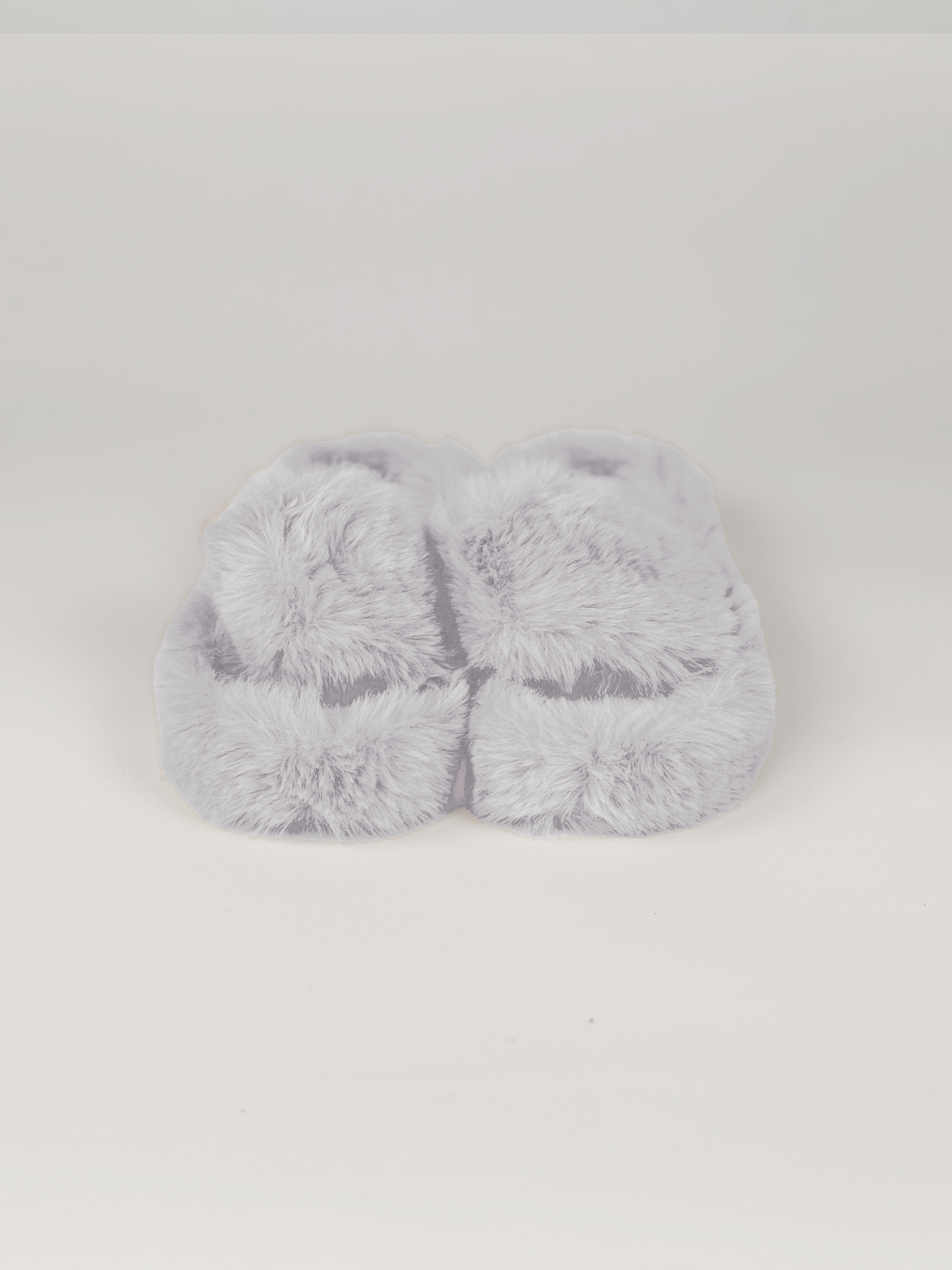 WHITE FUX FUR SLIPPER