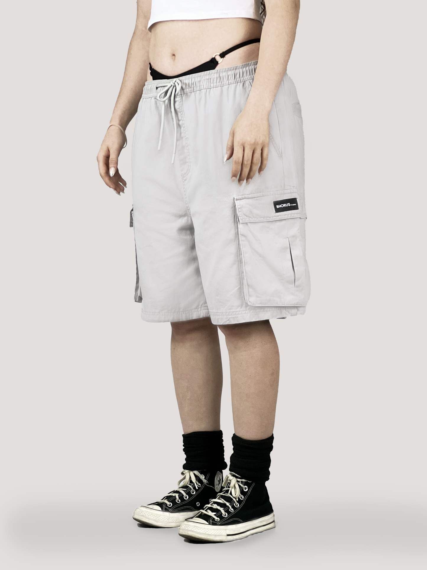 BHORUS CARGO SHORTS ( BEIGE)
