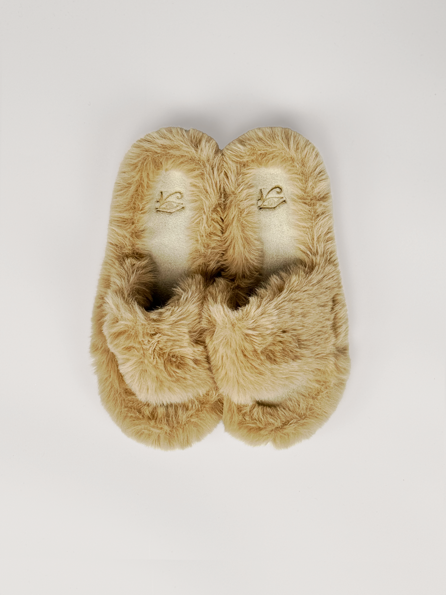 fUR SLIPPER BROWN